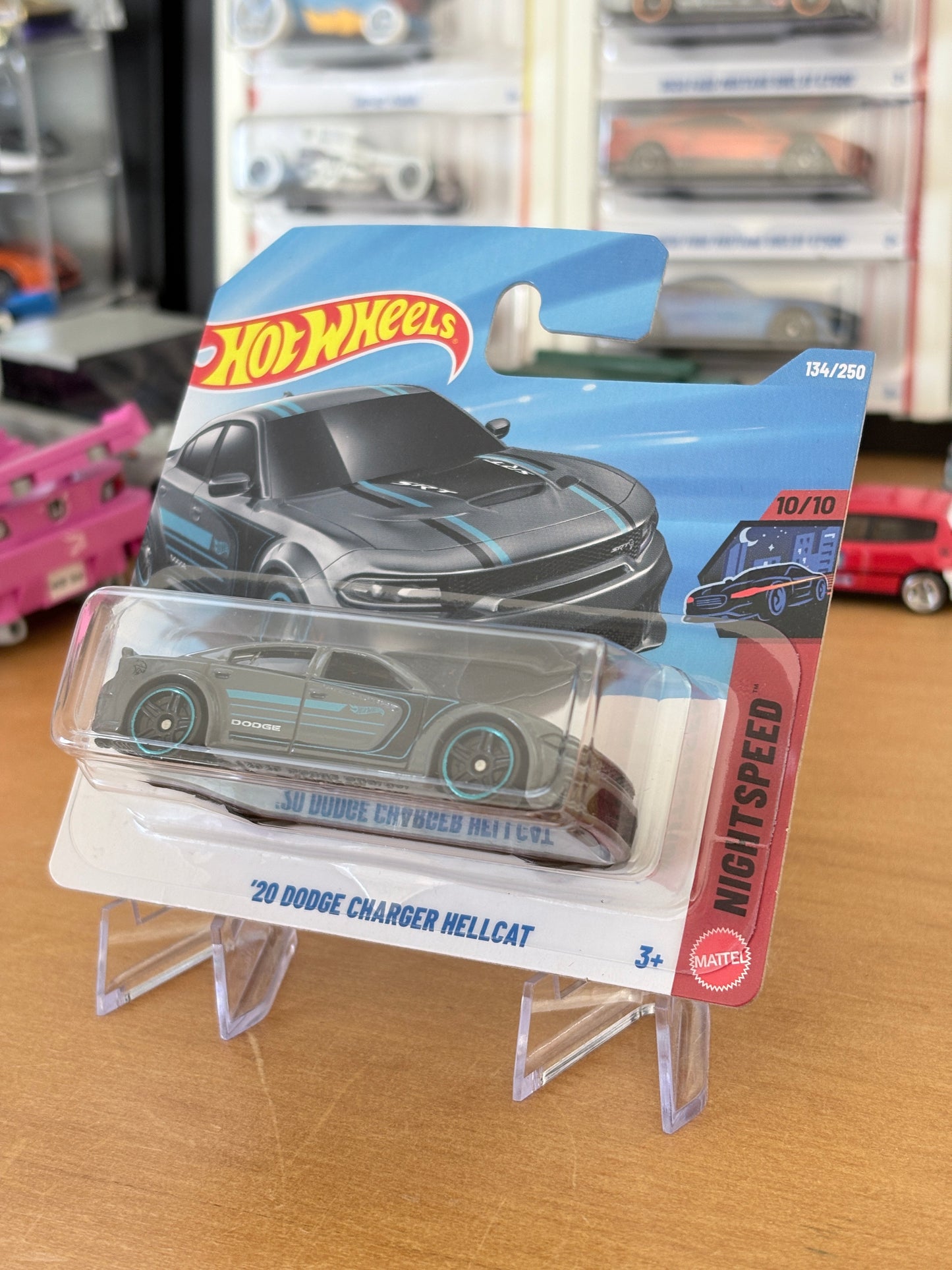 Hot Wheels '20 Dodge Charger Hellcat | 2026 Nightspeed 10/10 (Short card)
