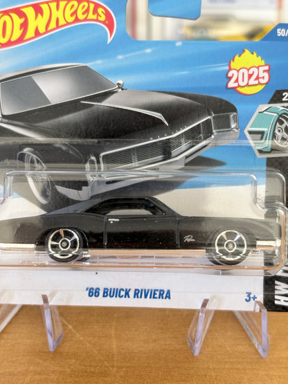 Hot Wheels '66 Buick Riviera | 2025 HW Modified 2/5 (Short Card) BLACK