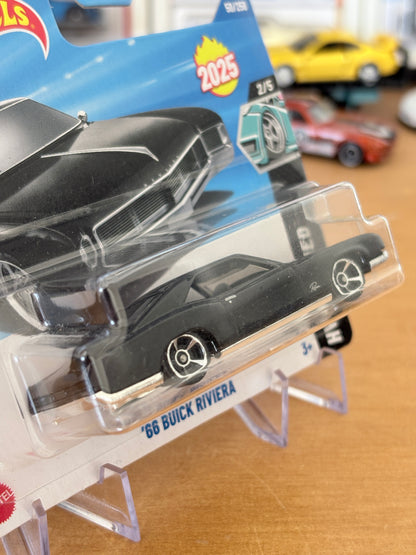 Hot Wheels '66 Buick Riviera | 2025 HW Modified 2/5 (Short Card) BLACK