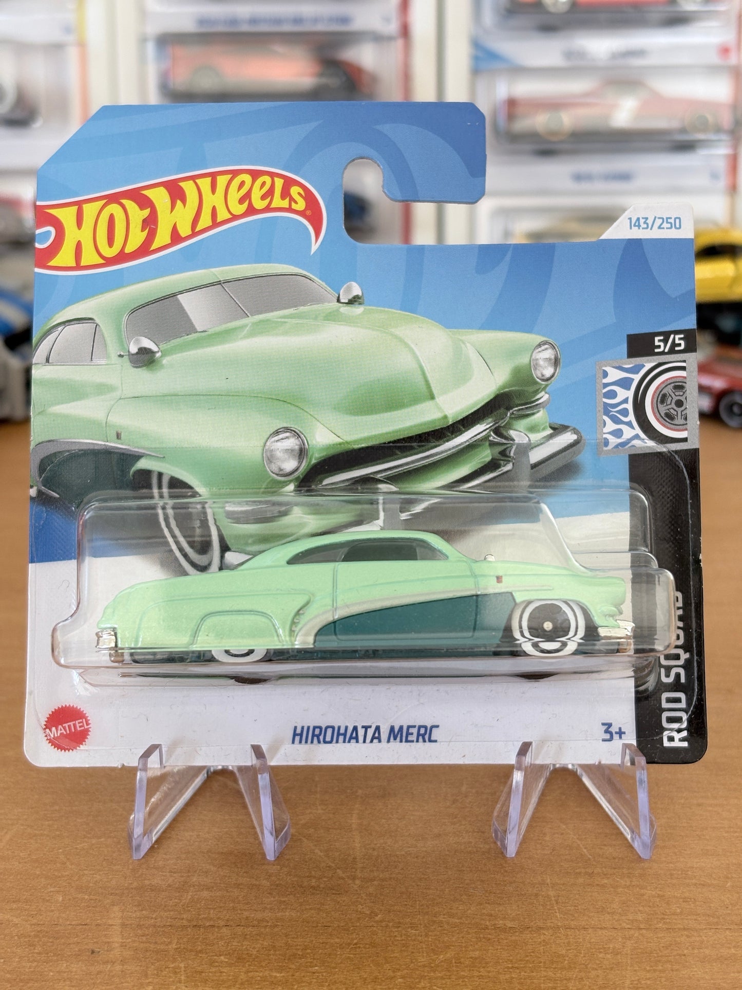 Hot Wheels Hirohata Merc | 2024 Rod Squad 5/5 (Short Card)