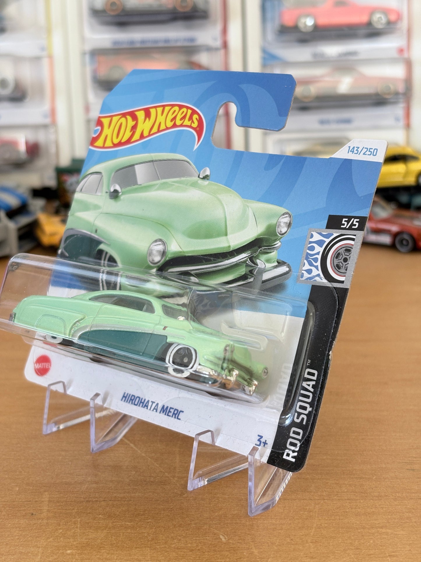 Hot Wheels Hirohata Merc | 2024 Rod Squad 5/5 (Short Card)