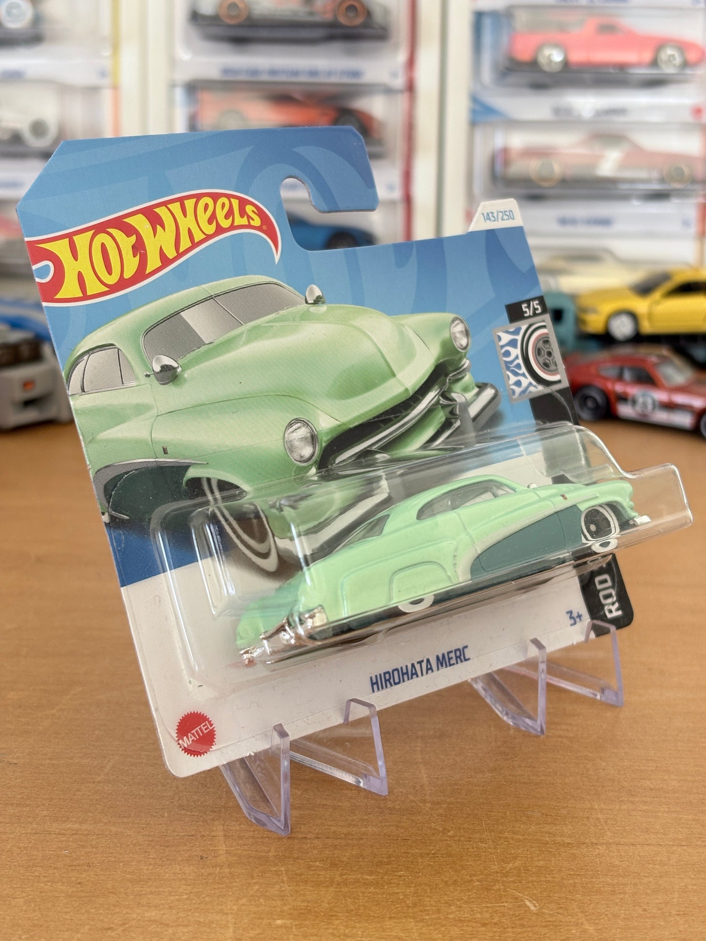 Hot Wheels Hirohata Merc | 2024 Rod Squad 5/5 (Short Card)