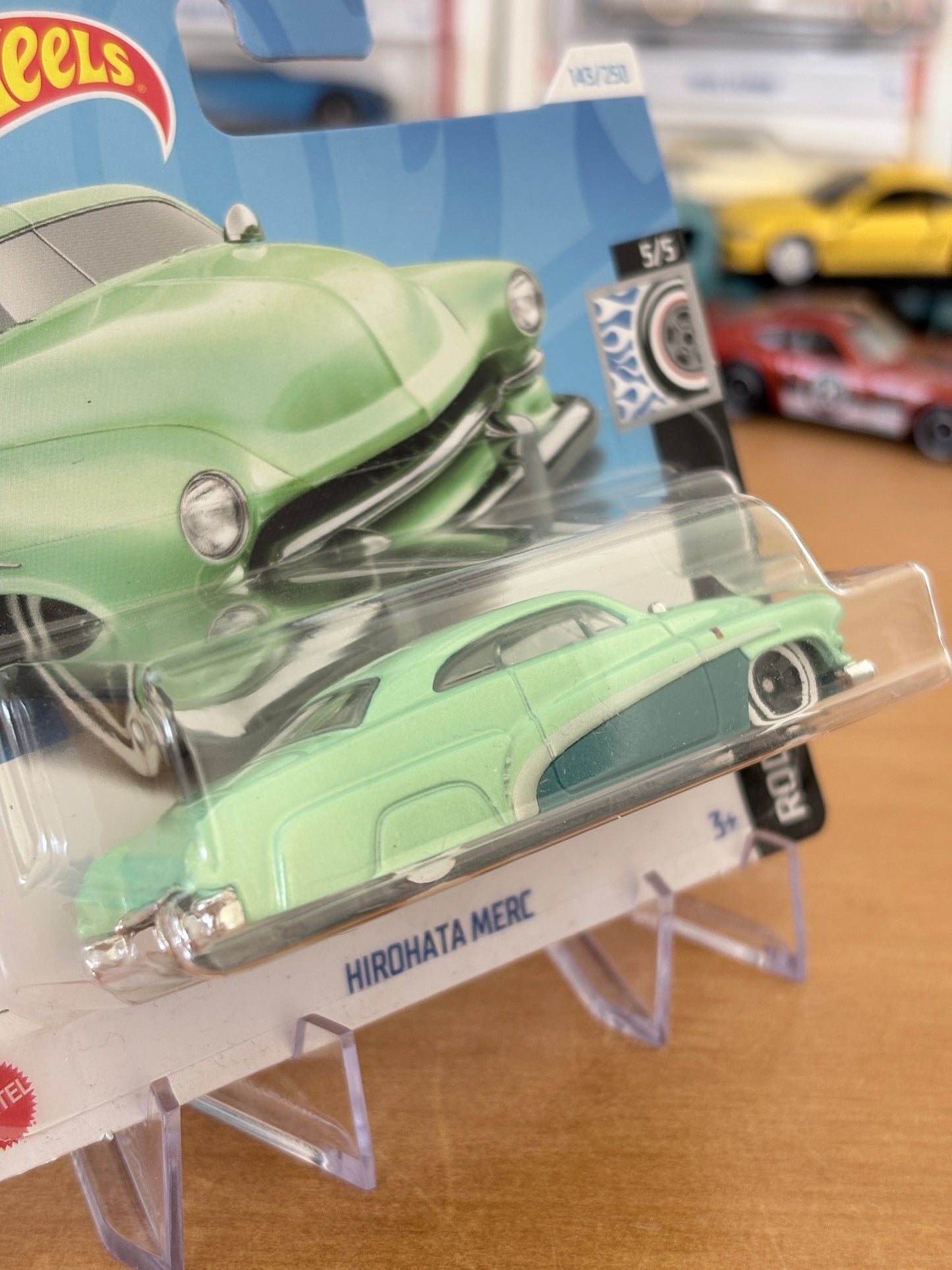 Hot Wheels Hirohata Merc | 2024 Rod Squad 5/5 (Short Card)