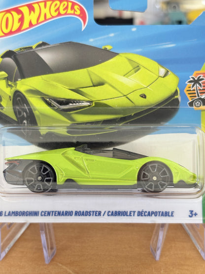 Hot Wheels '16 Lamborghini Centenario Roadster | 2026 HW Exoticars 1/10 (Short Card)