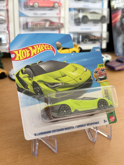 Hot Wheels '16 Lamborghini Centenario Roadster | 2026 HW Exoticars 1/10 (Short Card)