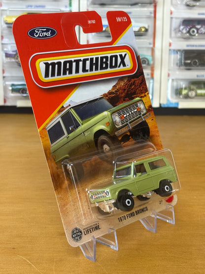 Matchbox Mainline / 1970 Ford Bronco / 2025 59/125 Ford Official