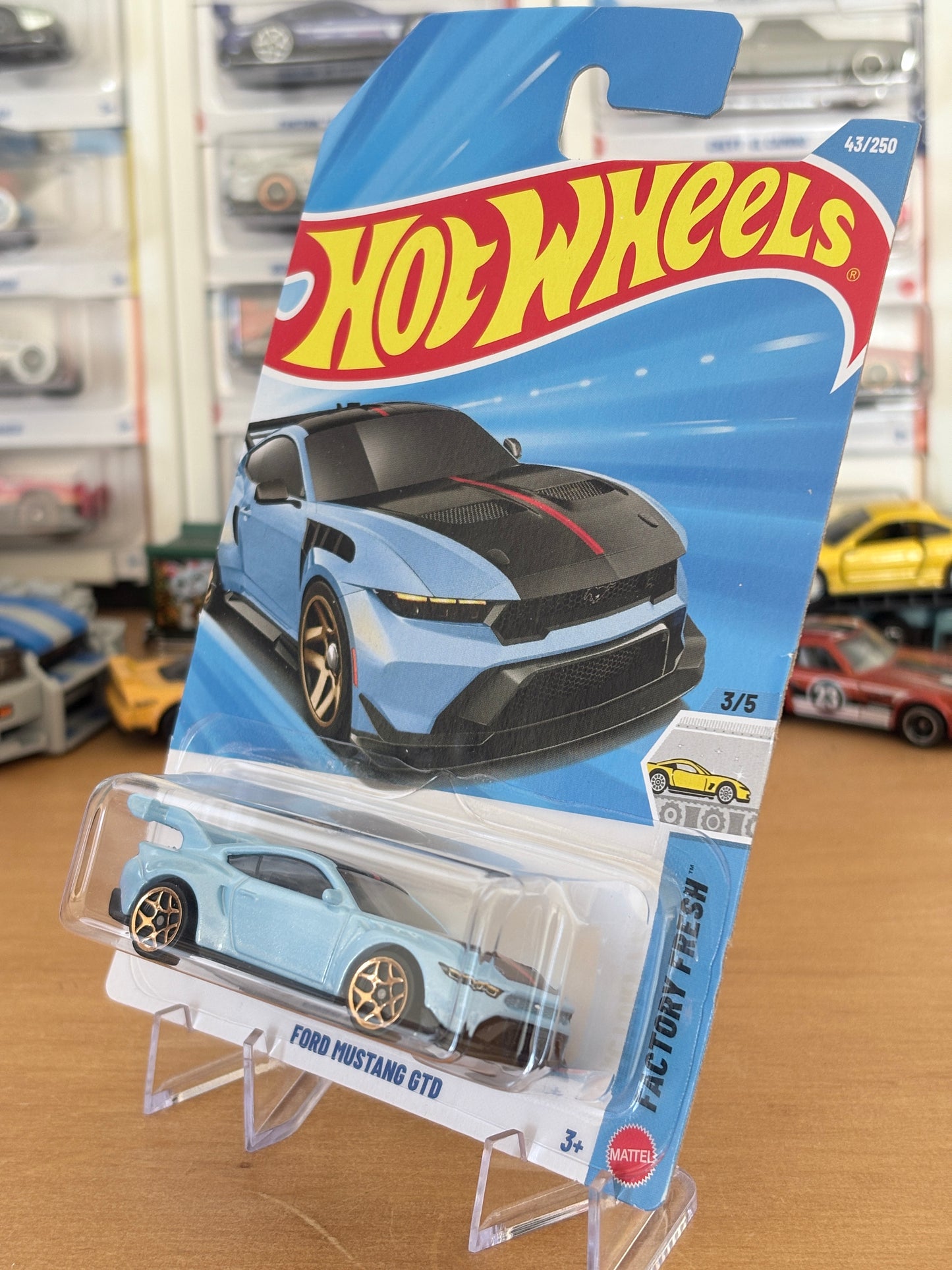 Hot Wheels Ford Mustang GTD | 2026 Factory Fresh 3/7