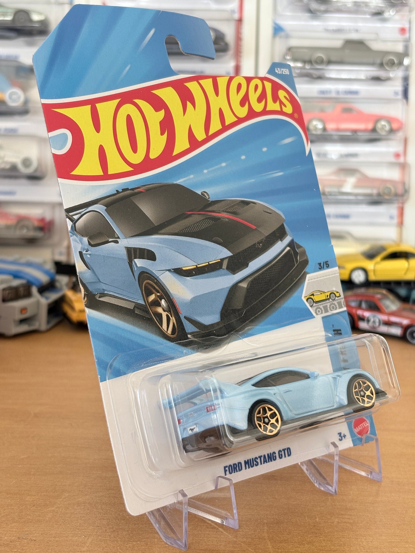 Hot Wheels Ford Mustang GTD | 2026 Factory Fresh 3/7