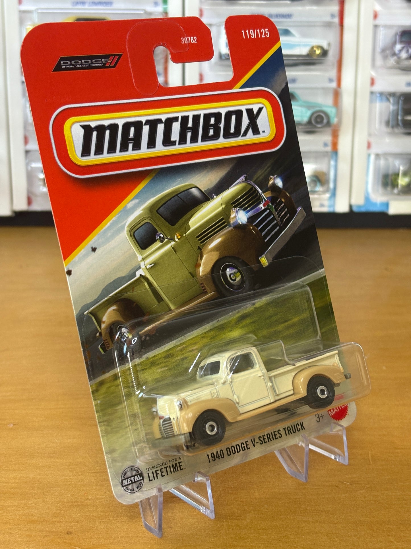 Matchbox Mainline / 1940 Dodge V-Series Truck / 2025 119/125 Dodge Official