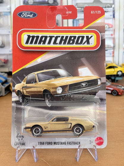 Matchbox 1968 Ford Mustang Fastback | 2026 61/125 Ford Official