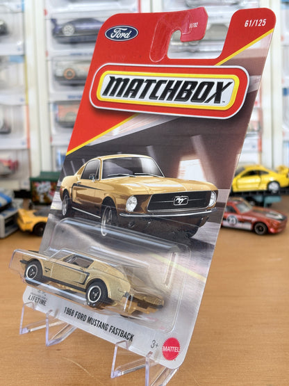 Matchbox 1968 Ford Mustang Fastback | 2026 61/125 Ford Official