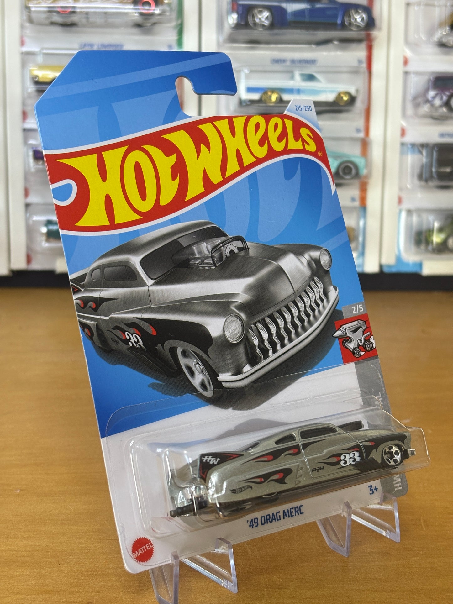 Hot Wheels Mainline / '49 Drag Merc / 2024 HW Rolling Metal 2/5