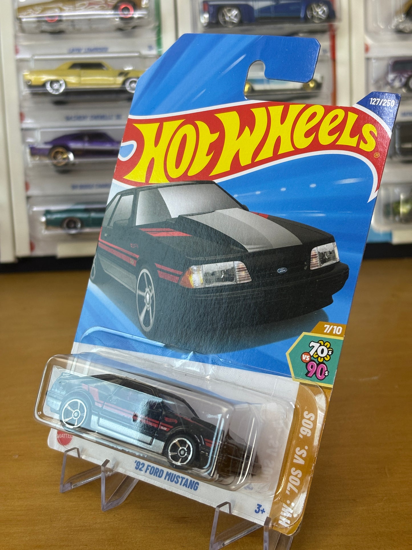Hot Wheels Mainline / '92 Ford Mustang / 2025 HW: '70s vs. '90s 7/10