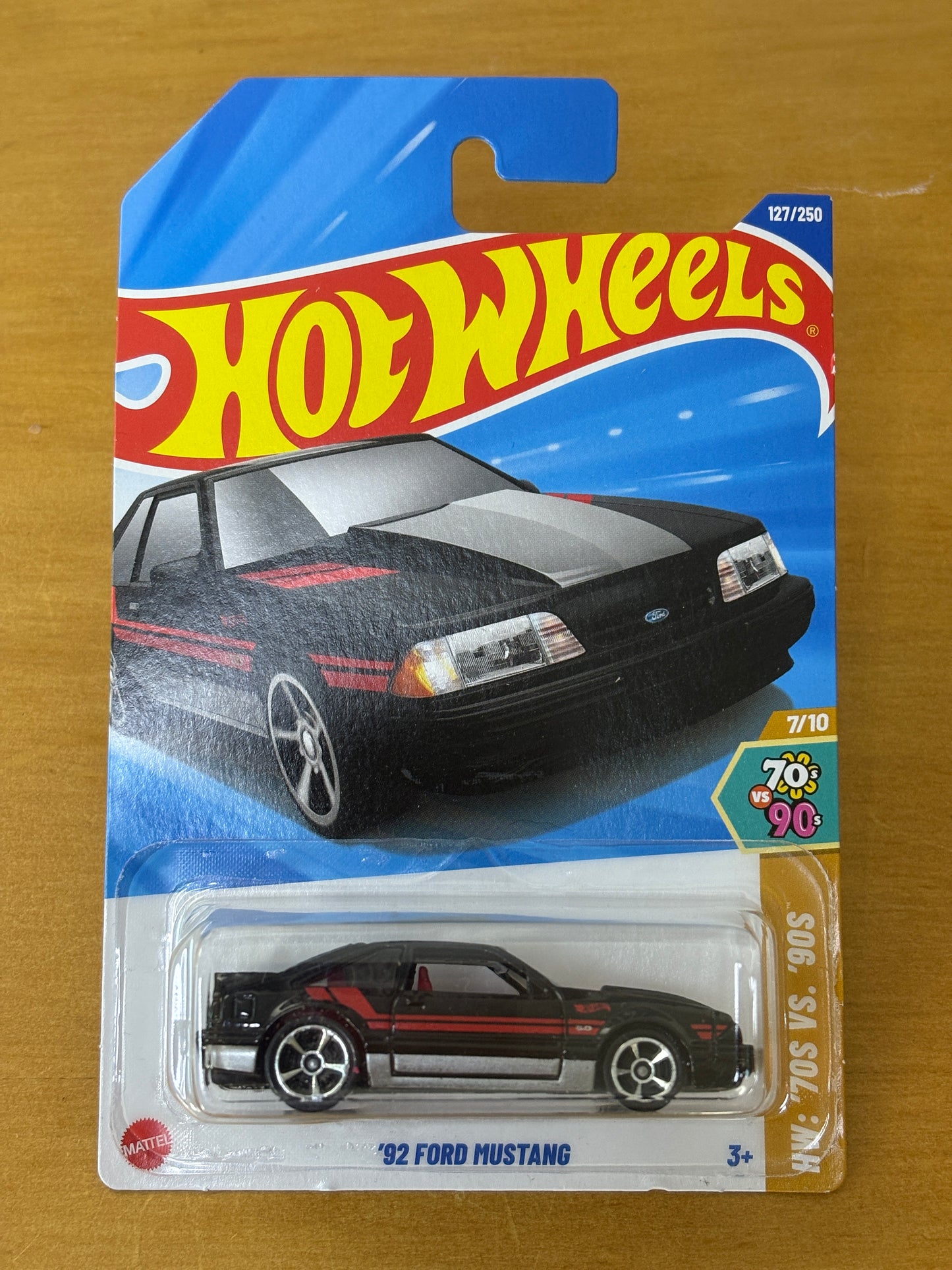 Hot Wheels Mainline / '92 Ford Mustang / 2025 HW: '70s vs. '90s 7/10