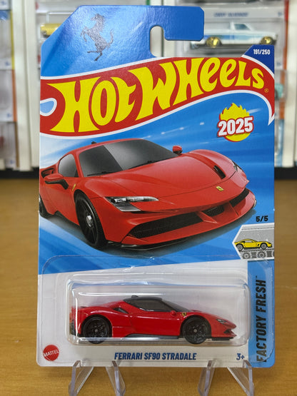 Hot Wheels Mainline / Ferrari SF90 Stredale / 2025 HW: Factory Fresh 5/5