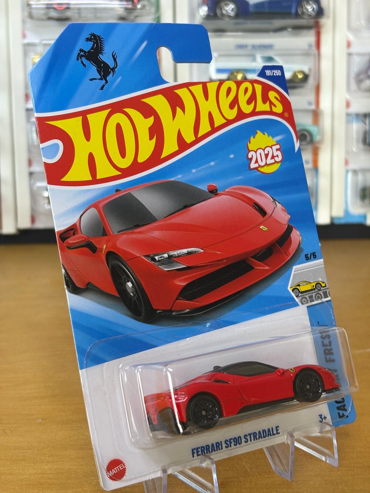 Hot Wheels Mainline / Ferrari SF90 Stredale / 2025 HW: Factory Fresh 5/5