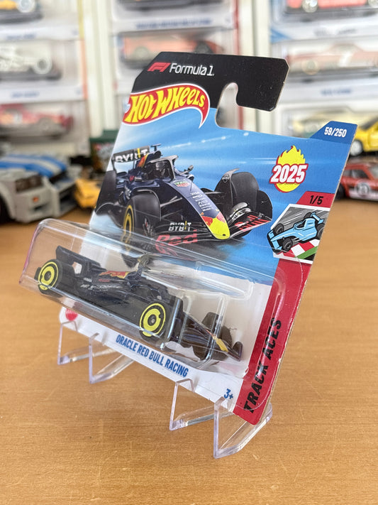 Hot Wheels F1 Oracle Red Bull Racing 2025 | HW Track Aces 1/5 Short Card