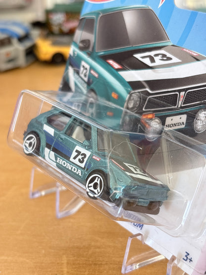 Hot Wheels '73 Honda Civic Custom | 2023 Compact Kings 4/5 Short Card