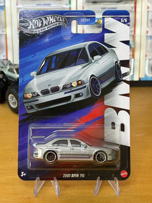 Hot Wheels Silver Series / 2001 BMW M5 / 2025 BMW 5/5