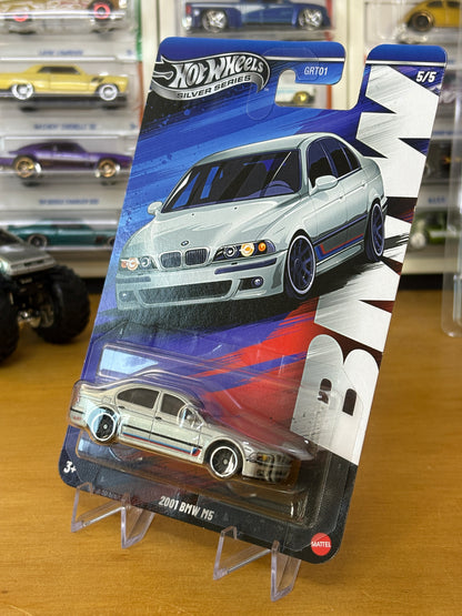 Hot Wheels Silver Series / 2001 BMW M5 / 2025 BMW 5/5