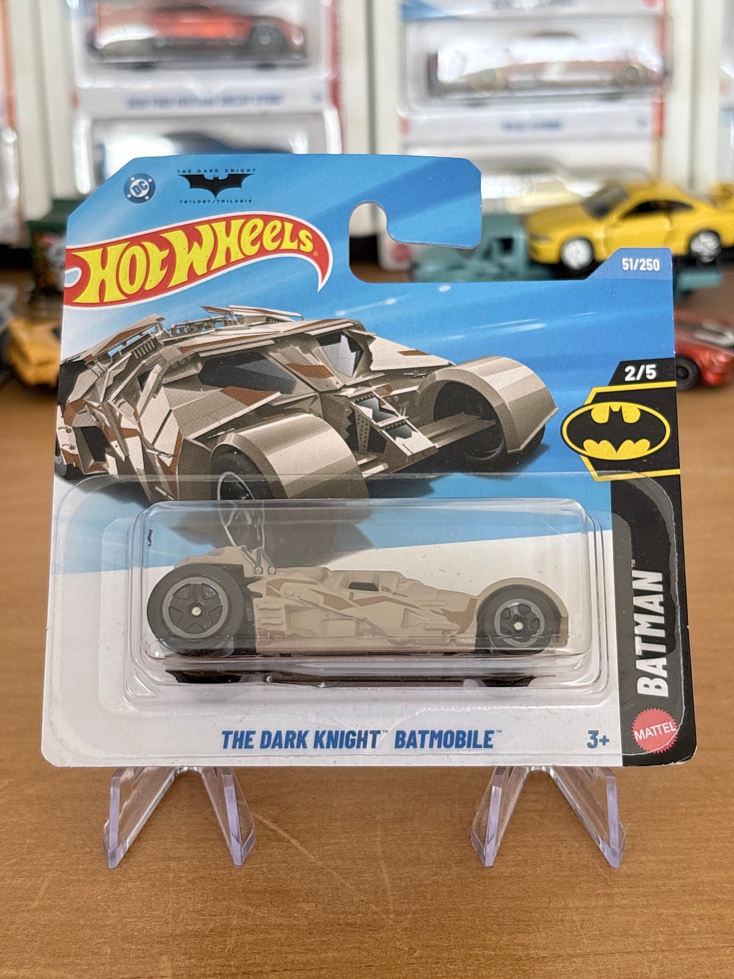 Hot Wheels The Dark Knight Batmobile | 2026 Batman 2/5 (Short Card)