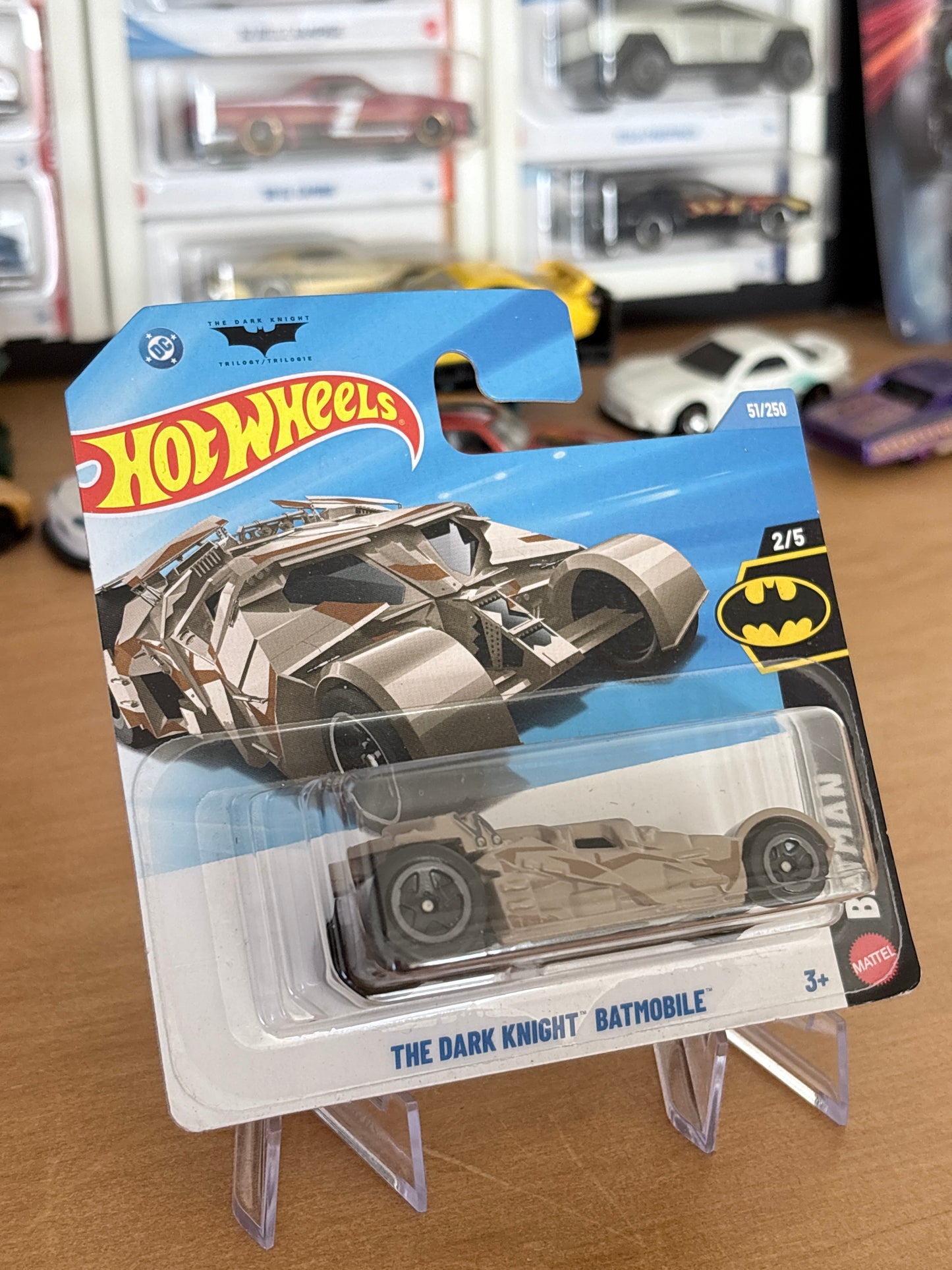 Hot Wheels The Dark Knight Batmobile | 2026 Batman 2/5 (Short Card)