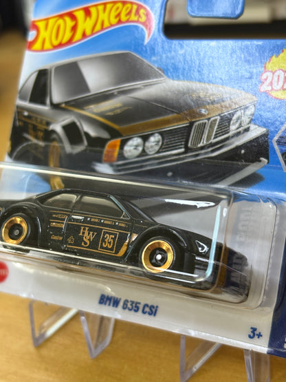 Hot Wheels Mainline / BMW 635 CSi / 2025 Wild Widebody 1/5 Short Card