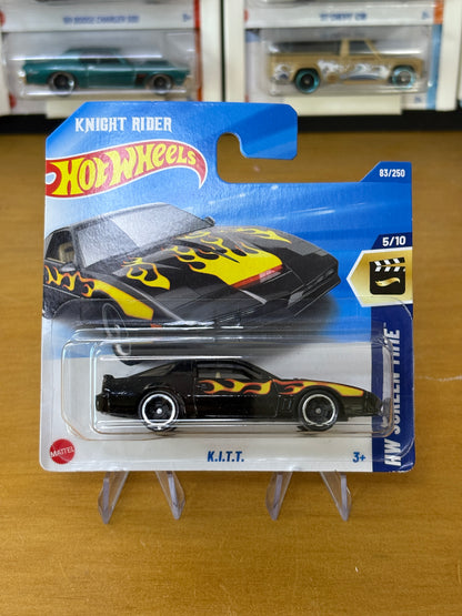 Hot Wheels Mainline / Knight Rider K.I.T.T / 2025 HW Screen Time 5/10 Short Card
