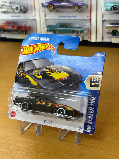 Hot Wheels Mainline / Knight Rider K.I.T.T / 2025 HW Screen Time 5/10 Short Card