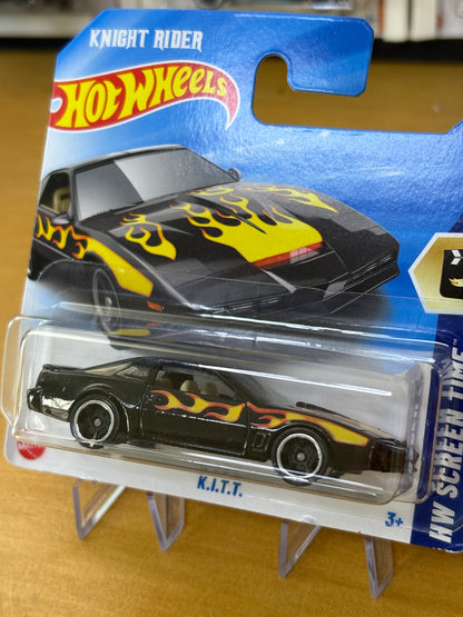 Hot Wheels Mainline / Knight Rider K.I.T.T / 2025 HW Screen Time 5/10 Short Card