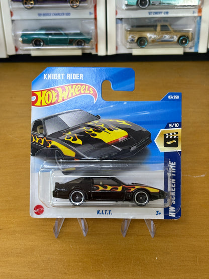 Hot Wheels Mainline / Knight Rider K.I.T.T / 2025 HW Screen Time 5/10 Short Card