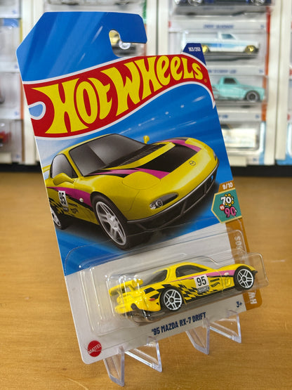 Hot Wheels Mainline / '95 Mazda RX-7 Drift / 2025 HW: 70's vs. 90's 9/10