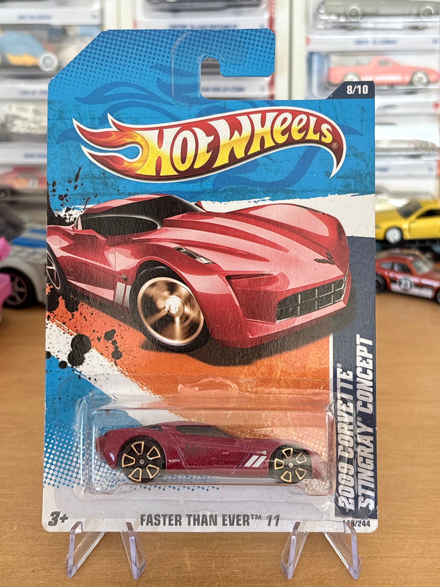 Hot Wheels 2009 Corvette Stingray Concept | Faster than Ever 8/10