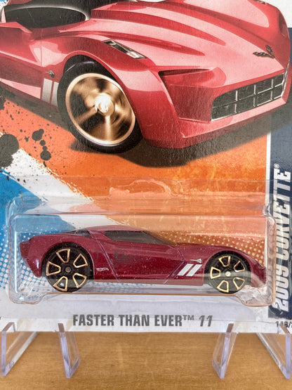 Hot Wheels 2009 Corvette Stingray Concept | Faster than Ever 8/10