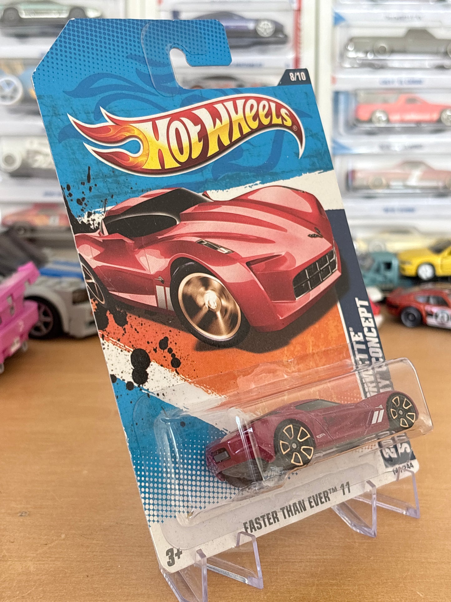 Hot Wheels 2009 Corvette Stingray Concept | Faster than Ever 8/10