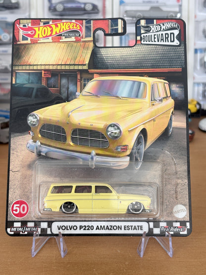 Hot Wheels Volvo P220 Amazon Estate Boulevard #50 Premium Diecast