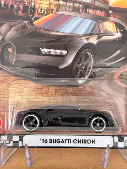 Hot Wheels '16 Bugatti Chiron Boulevard #122 Premium Diecast