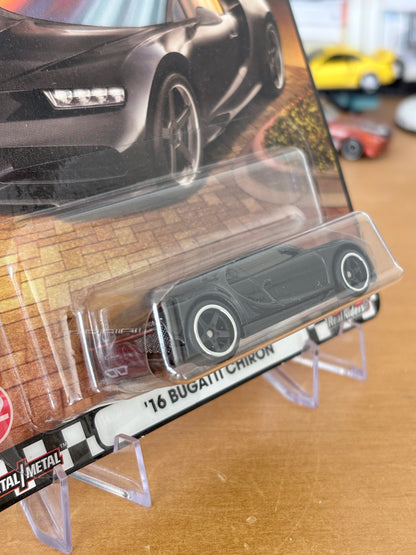 Hot Wheels '16 Bugatti Chiron Boulevard #122 Premium Diecast