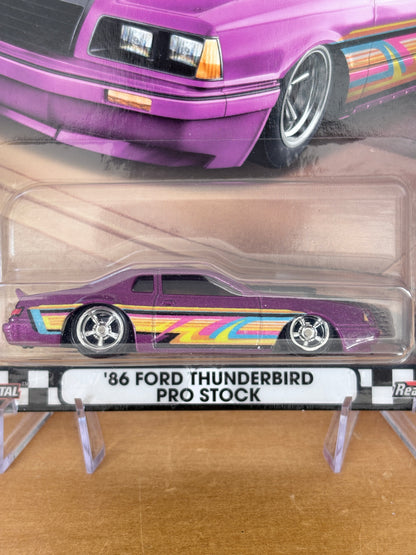 Hot Wheels '86 Ford Thunderbird Pro Stock Boulevard #104 Premium Diecast