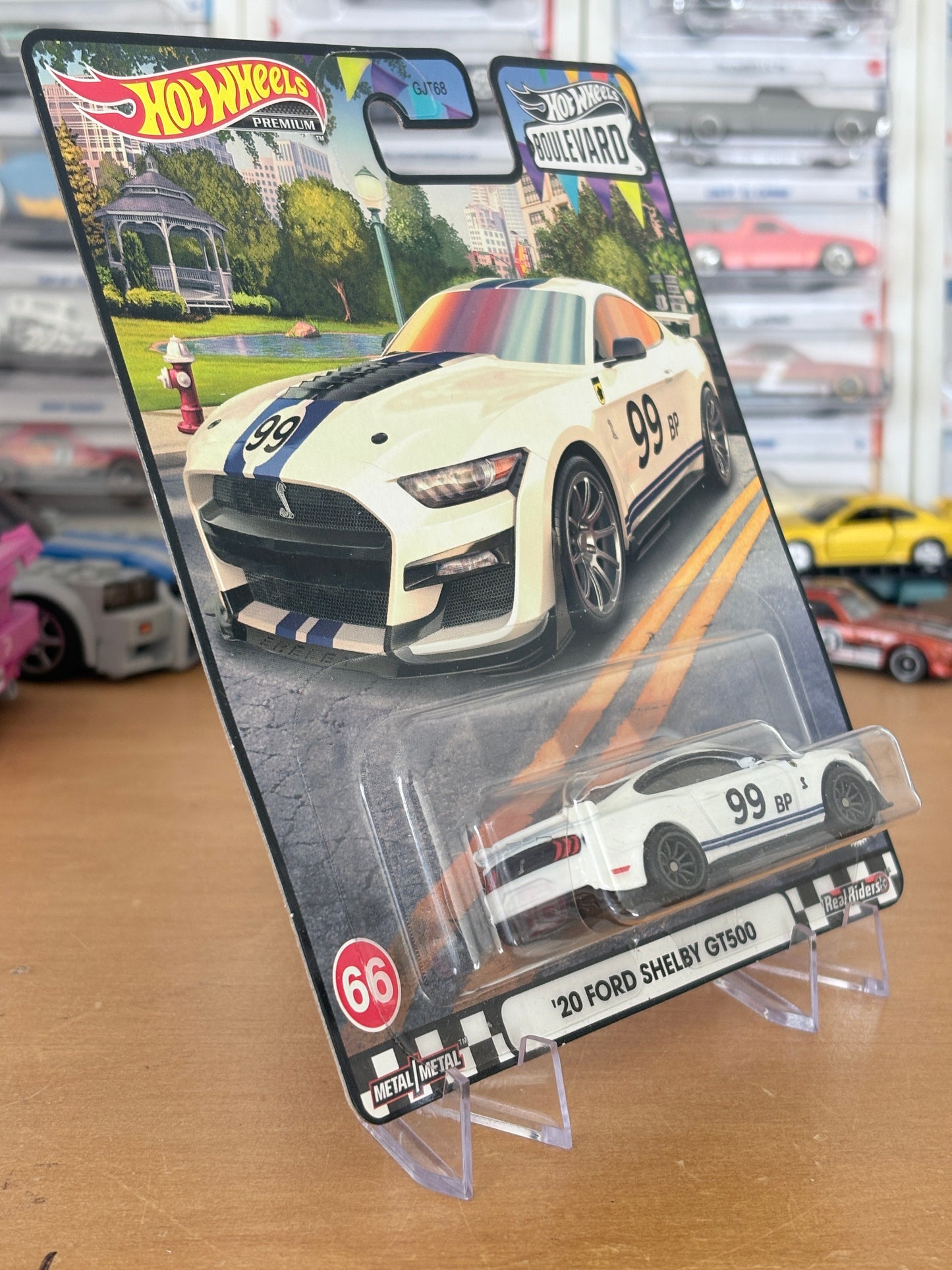Hot Wheels '20 Ford Shelby GT500 Boulevard #66 Premium Diecast
