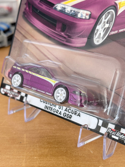 Hot Wheels Custom '01 Acura Integra GSR Boulevard #107 Premium Diecast