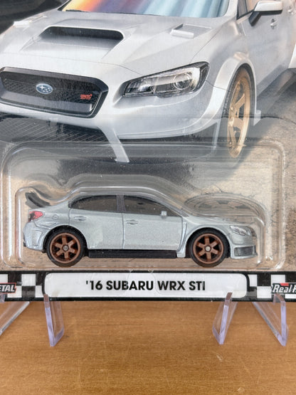 Hot Wheels '16 Subaru WRX STI Boulevard #63 Premium Diecast