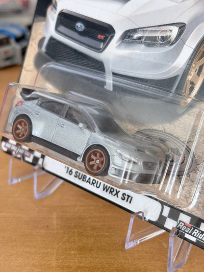 Hot Wheels '16 Subaru WRX STI Boulevard #63 Premium Diecast