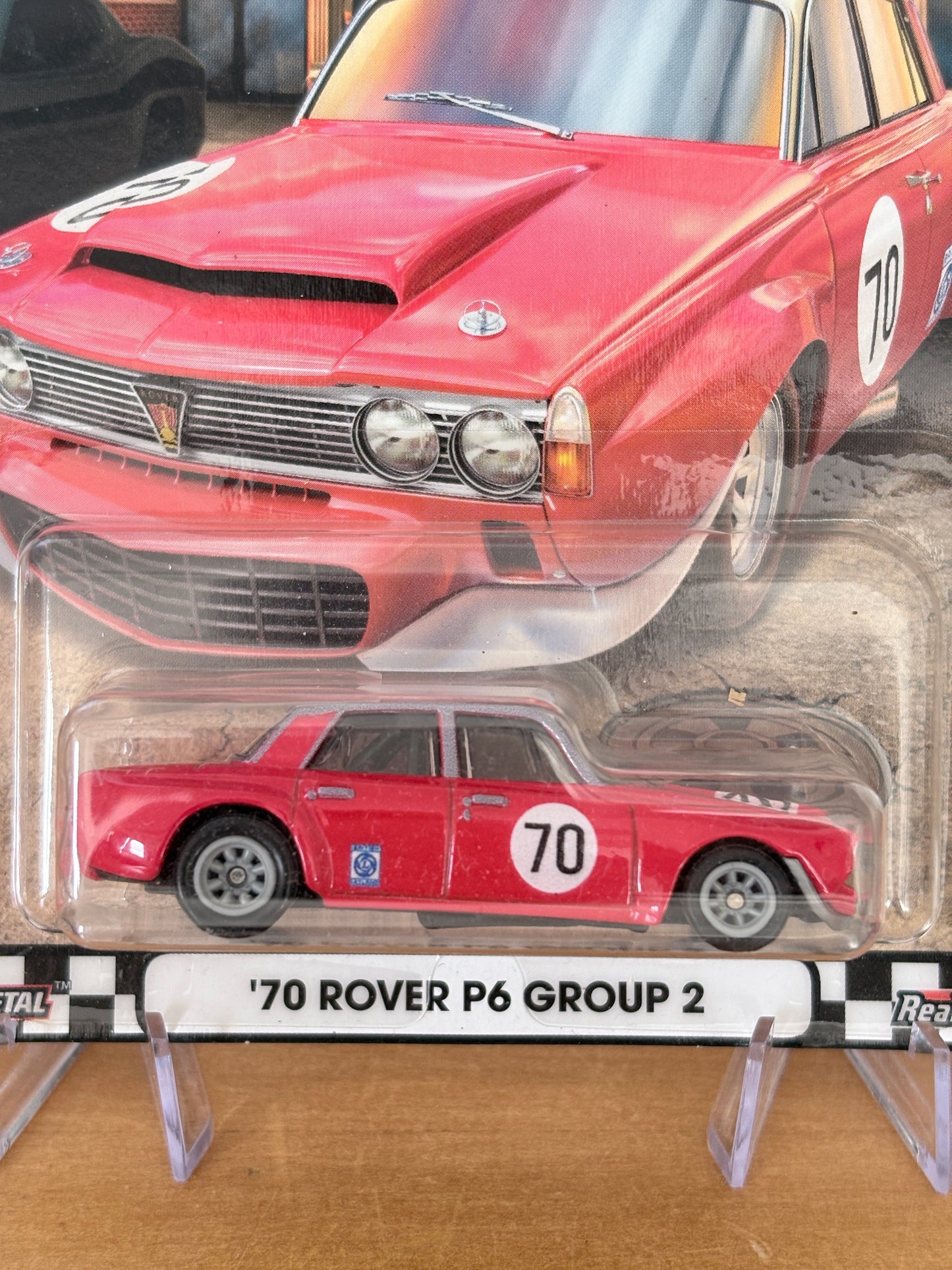 Hot Wheels '70 Rover P6 Group 2 Boulevard #62 Premium Diecast