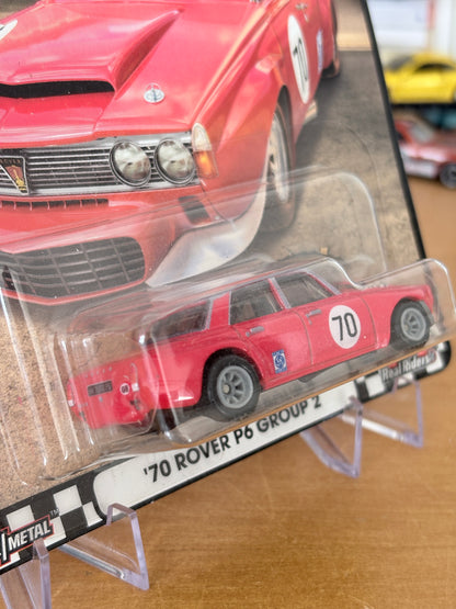 Hot Wheels '70 Rover P6 Group 2 Boulevard #62 Premium Diecast