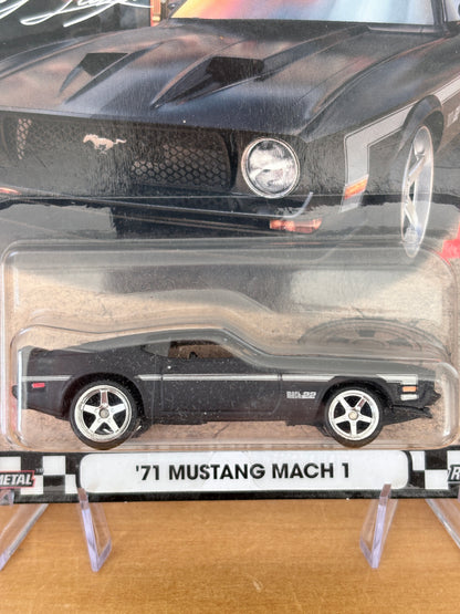 Hot Wheels '71 Mustang Mach 1 Boulevard #56 Premium Diecast