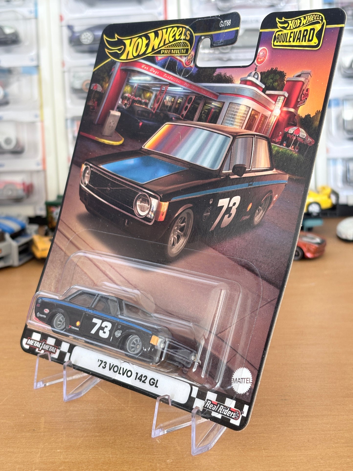 Hot Wheels '73 Volvo 142 GL Boulevard #111 Premium Diecast