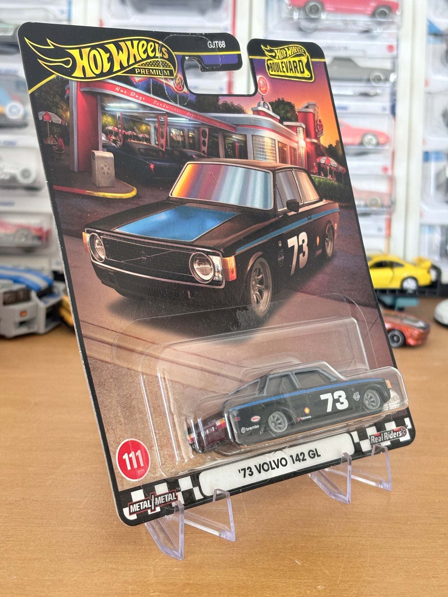 Hot Wheels '73 Volvo 142 GL Boulevard #111 Premium Diecast