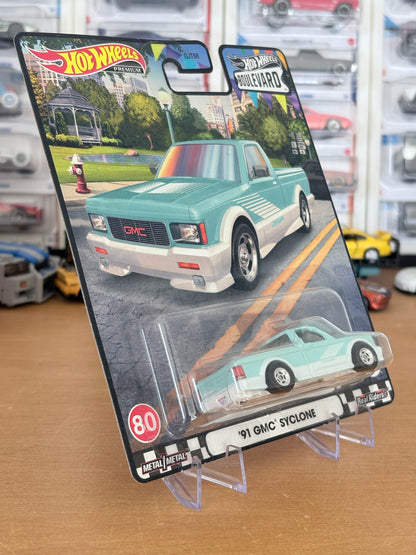 Hot Wheels '91 GMC Syclone Boulevard #80 Premium Diecast
