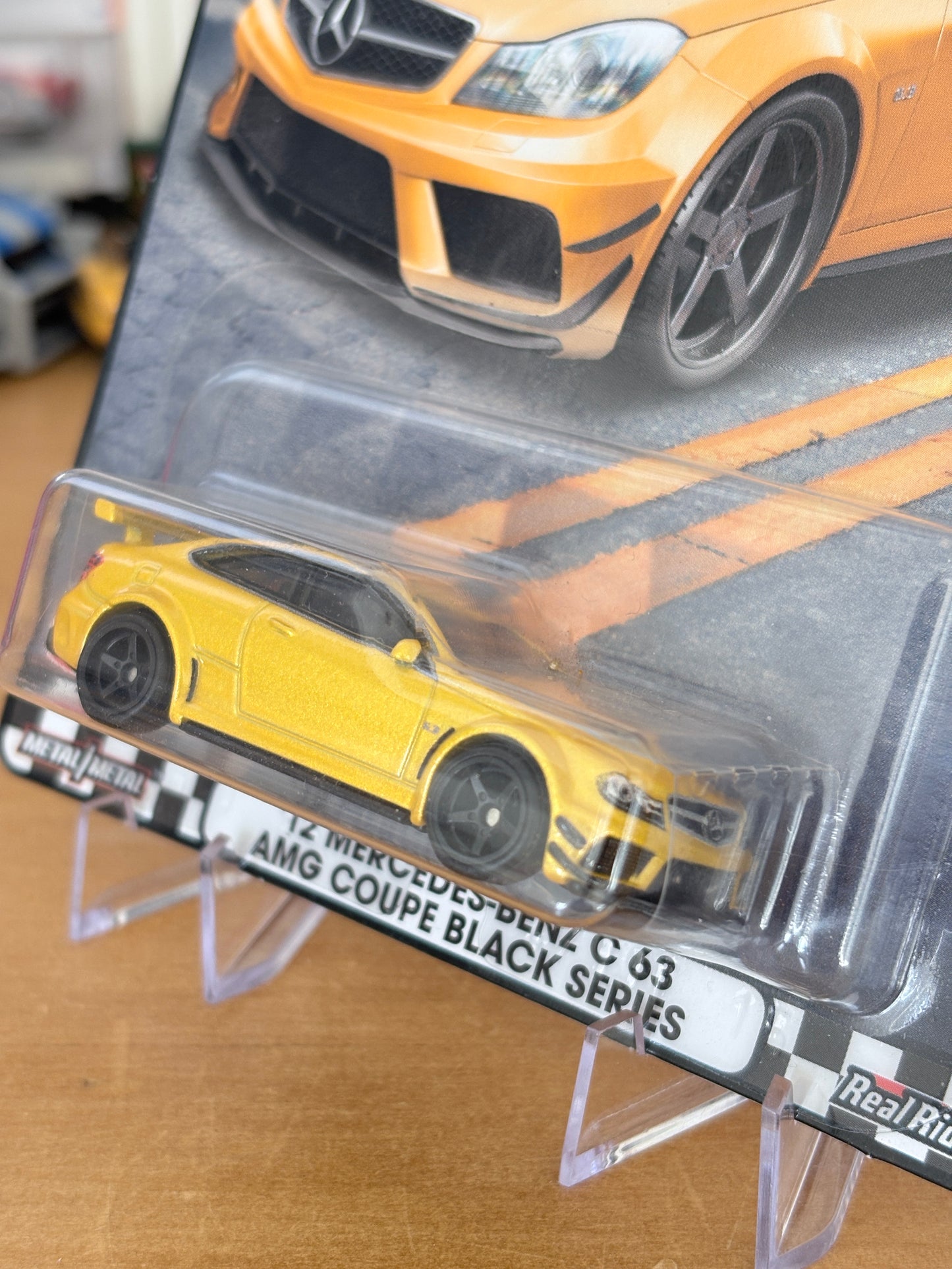 Hot Wheels '12 Mercedes-Benz C 63 AMG Coupe Black Series Boulevard #76 Premium Diecast